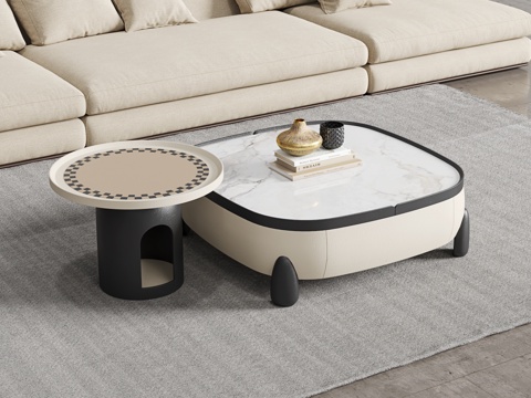 Modern mother and child coffee table