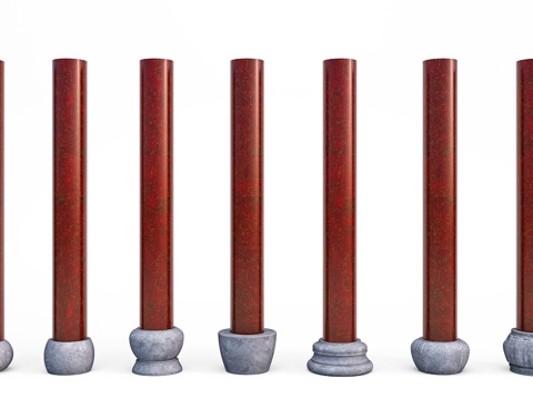 Neo-Chinese Style column column foundation stone