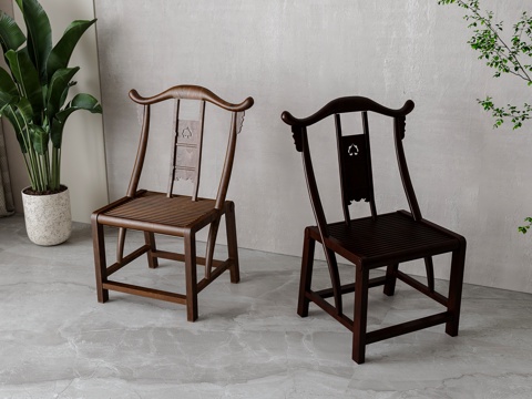 Neo-Chinese Style Chair Lounge Chair