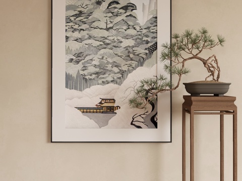 New Chinese Landscape Painting Decorative Painting