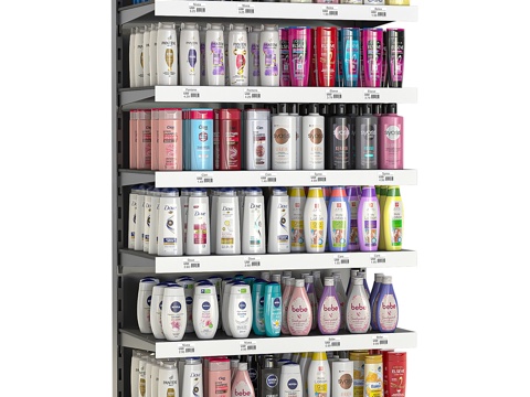 Beverage shelf supermarket shelf retail industry