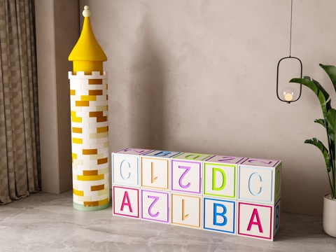 Modern Children's Building Blocks Toys