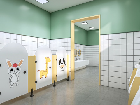 Modern Kindergarten Children's Toilet