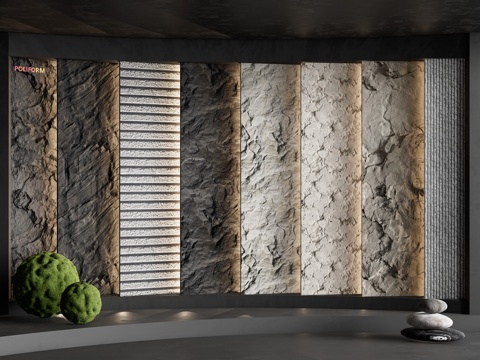 Modern rubble Wall rock background wall stone rubble wall