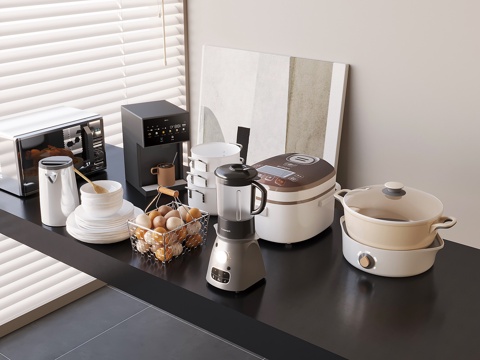 Microwave Coffee machine Electric kettle Rice cooker