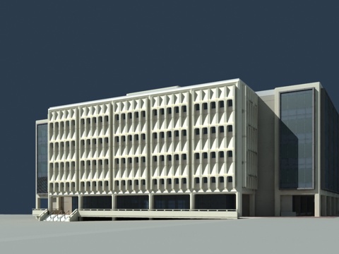 Multi-storey public building building