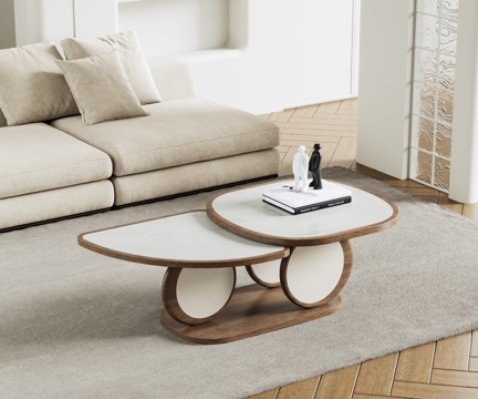 Modern mother and child coffee table