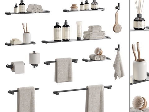 Modern Bathroom Supplies Toiletries