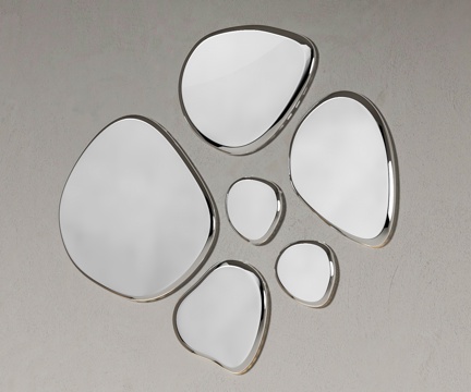 Special-shaped decorative mirror makeup mirror bathroom mirror creative decorative mirror