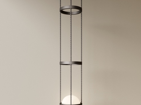 Modern metal chandelier bedside chandelier