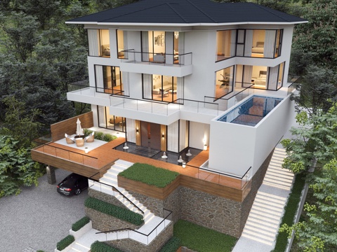 Modern Villa Architectural Appearance