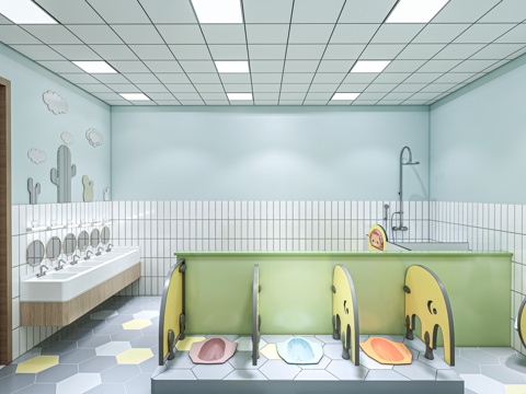 Modern Kindergarten Children's Toilet