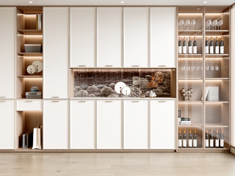 New Chinese Wine Cabinet