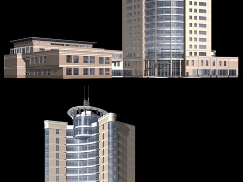 Appearance of multi-storey public buildings