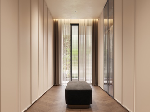 Modern Cloakroom