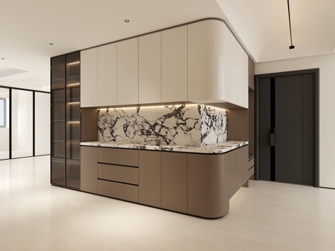 Modern Wine Cabinet Sideboard