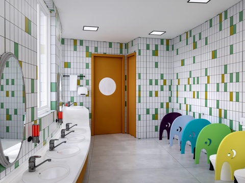 Modern Kindergarten Children's Toilet