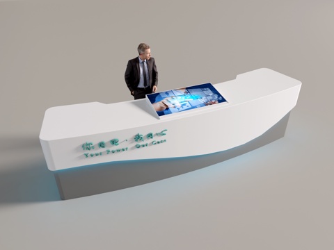 Modern guide desk reception desk