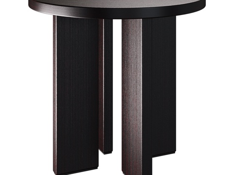 Nordic Simple Corner Table Wooden Round Table Side Table