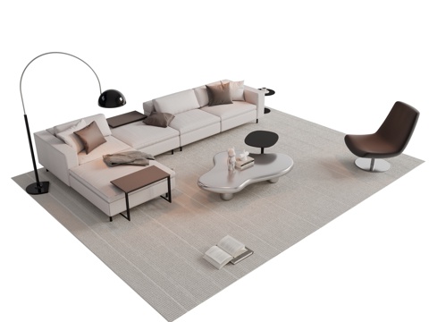 Italian Corner Sofa Sectional Sofa