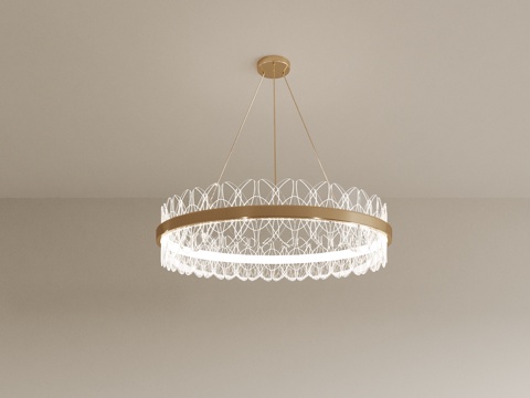 Modern ring chandelier