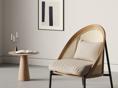 Quiet Rattan Chair Lounge Chair