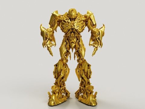 Transformers Bumblebee Gold Handset