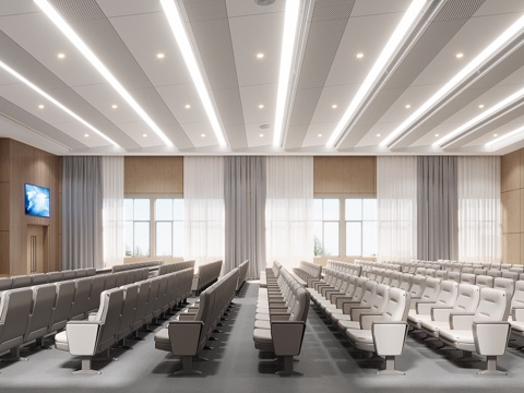 Modern large lecture hall