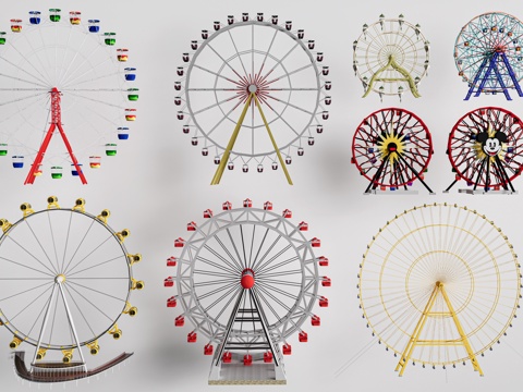 Modern Ferris Wheel Entertainment Equipment Amusement Equipment