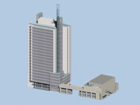 High-rise office building appearance free