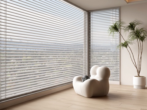 Modern curtains venetian blinds blackout blinds