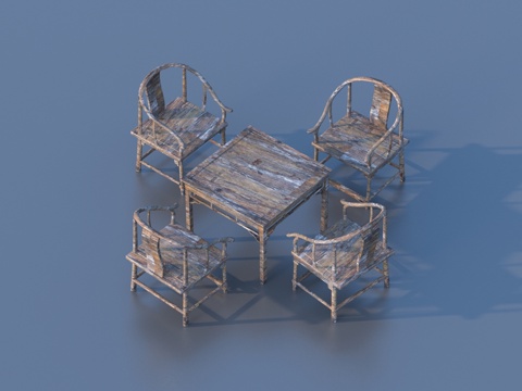 Chinese Dining Table and Chair Eight Immortals Table