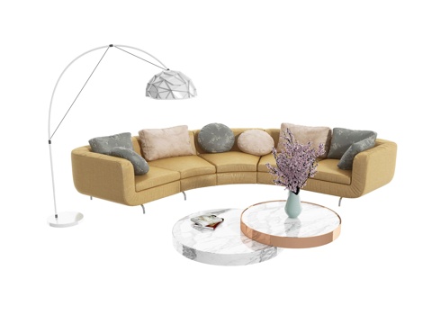 Modern Special-Shaped Sofa Sectional Sofa