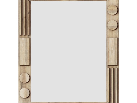 Middle-ancient style hanging mirror mirror