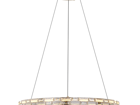 Modern minimalist chandelier