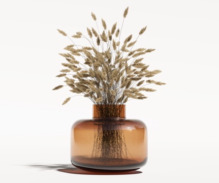 modern vase flower dried flower flower arrangement