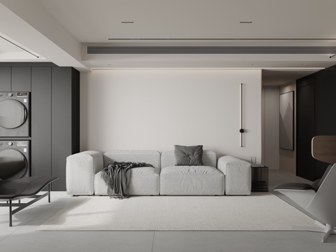 Modern Minimalist Living Room