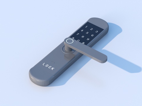 Smart lock fingerprint lock password lock