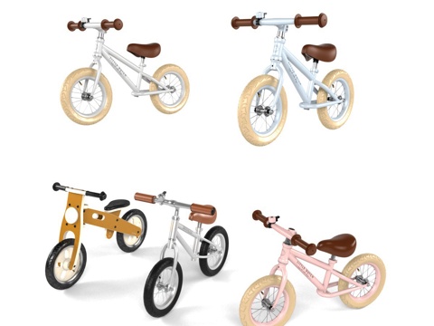 Children's bicycle toy car