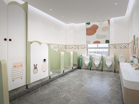 Modern Kindergarten Children's Toilet