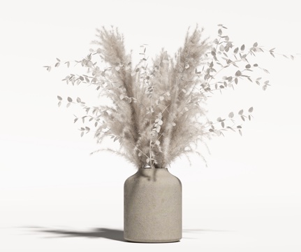 modern vase flower dried flower flower arrangement