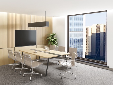 Modern Small Negotiation Room Small Conference Room Seminar Room Study Room Waiting Room