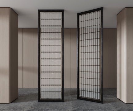 Glass stainless steel partition metal partition