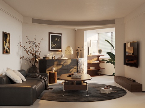 Mid-century Style Living Room