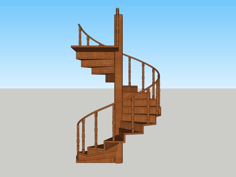 Wooden Stairs