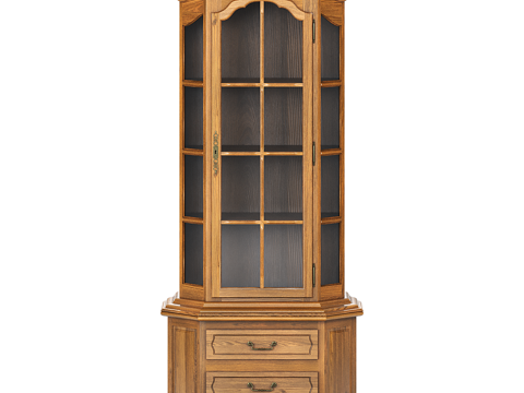 American Finished Wine Cabinet