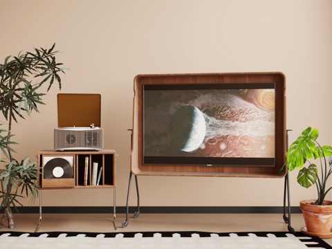 Mobile TV Movable TV Stand