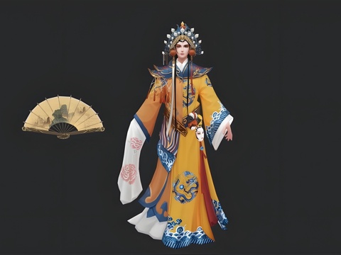 Chinese Peking Opera Characters