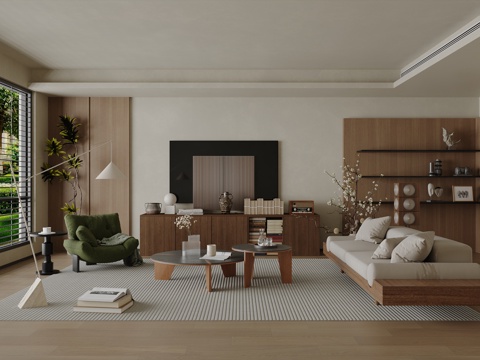 Mid-century Style Living Room