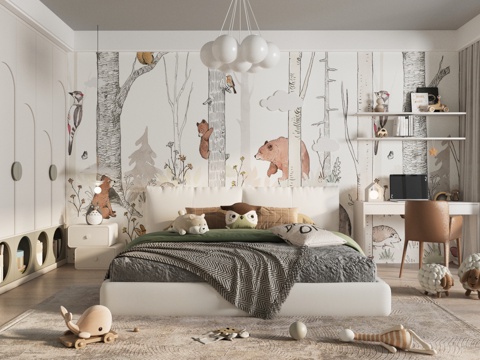 Modern universal kids Bedroom